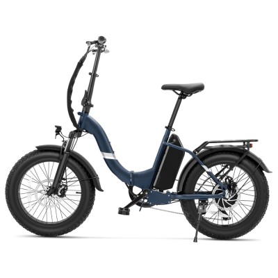 Touroll S2 Blue EU Plug Step-Thru 20in 48V15Ah 250W E-Bike