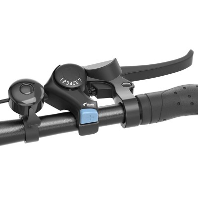 Touroll J1 trekking elektrische fiets, 100 km actieradius, Shimano 7-speed schakelsysteem - Zwart