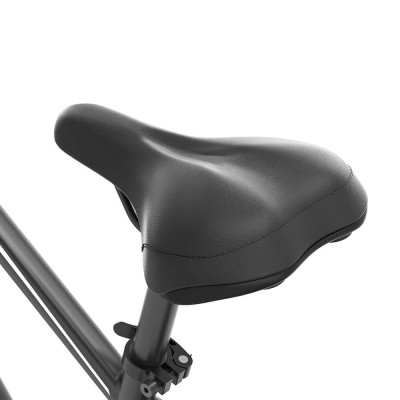 Touroll J1 trekking elektrische fiets, 100 km actieradius, Shimano 7-speed schakelsysteem - Zwart