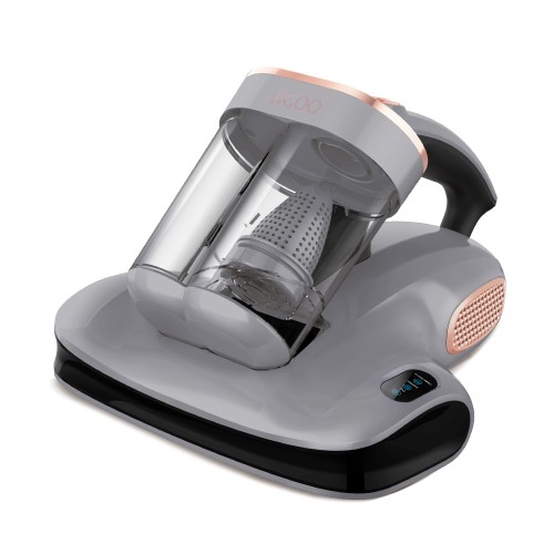 JIGOO S100 Cordless Mattress Vacuum Cleaner  Dual-Cup Filtration  10000Pa Suction  150W Brushless Motor  80 000/min Tapping  UV-