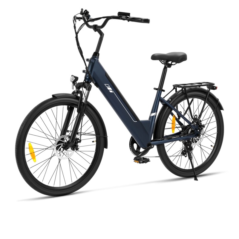 Foride Roamer 2 Step-Thru Electric Bike  250W Motor  36V 15 6Ah Battery  26'×1 75' Tires  25km/h Max Speed  100km Max Range  Mec