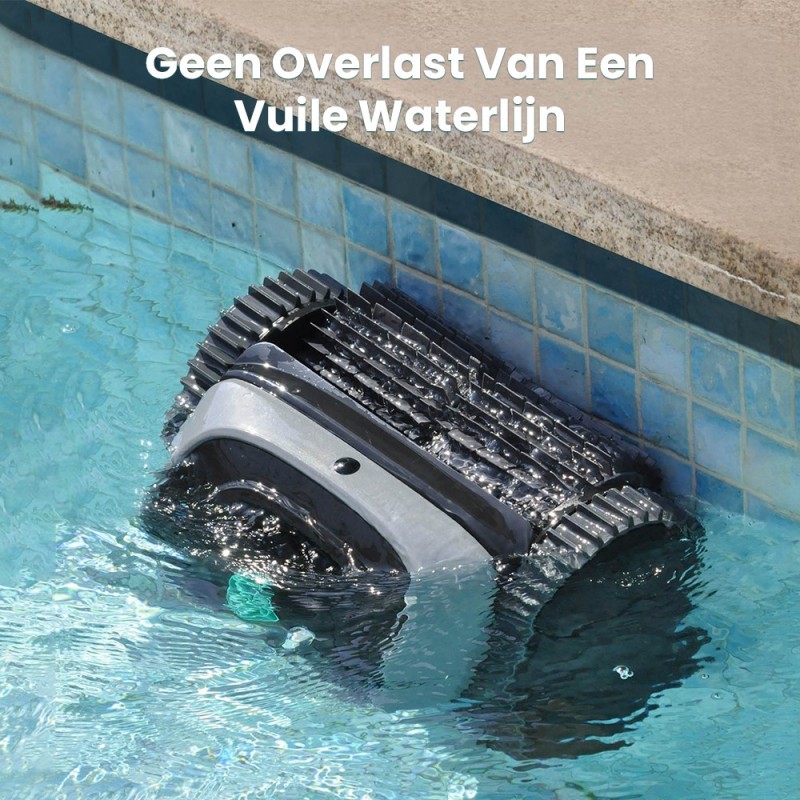 WYBOT C1 Snoerloze Robotstofzuiger voor Zwembaden, 150 min. gebruiksduur, slimme routeplanning, app-bediening