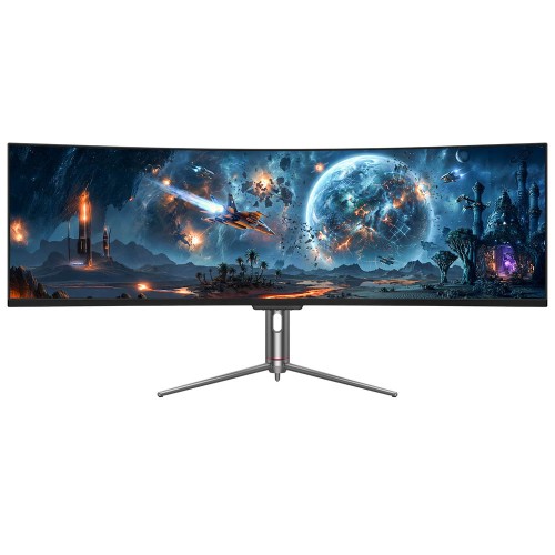 TITAN ARMY C49C1S Gaming Monitor  49 Inch 1800R Curved Fast VA Screen  5120×1440 Dual QHD  240Hz Refresh Rate  1ms MPRT  HDR400  2