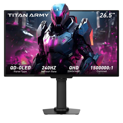 TITAN ARMY G2785S Flta 16:9 QD-OLED QHD 240Hz Gaming Monitor