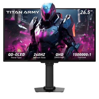 TITAN ARMY G2785S Flta 16:9 QD-OLED QHD 240Hz Gaming Monitor