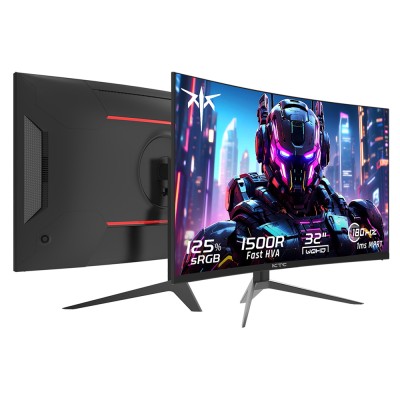 KTC H32S17 Gaming Monitor 32-inch 2560x1440 QHD 180Hz HVA Curved 1500R