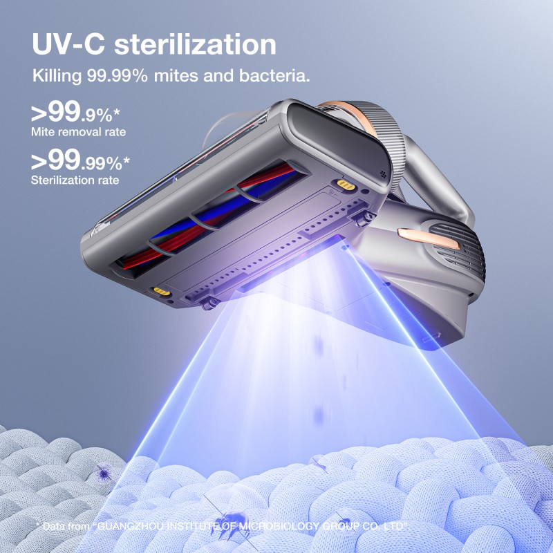Odkurzacz do materacy JIMMY BX7 Pro Max, moc znamionowa 700W, czujnik roztoczy kurzu - Szary