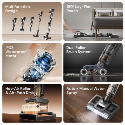 JIMMY PW11 Pro Max-B Next Gen 5-in-1 cordless vacuum and washer