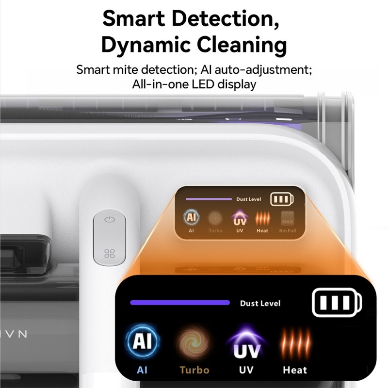 Narwal U50 Smart Bed Mattress vacuum cleaner 450W 15Kpa