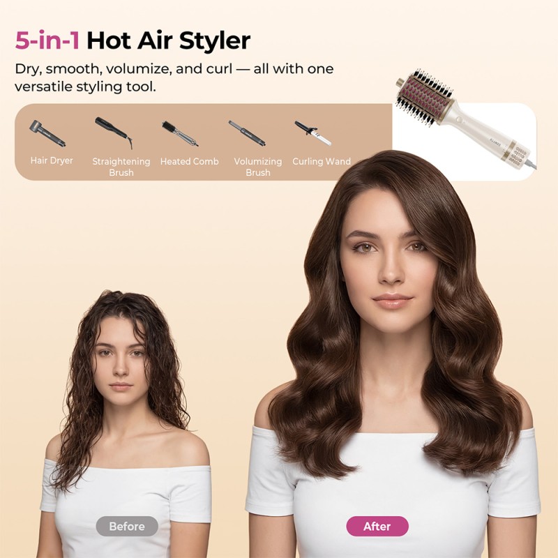 GOMYTH V1 5-in-1 Heated Comb 