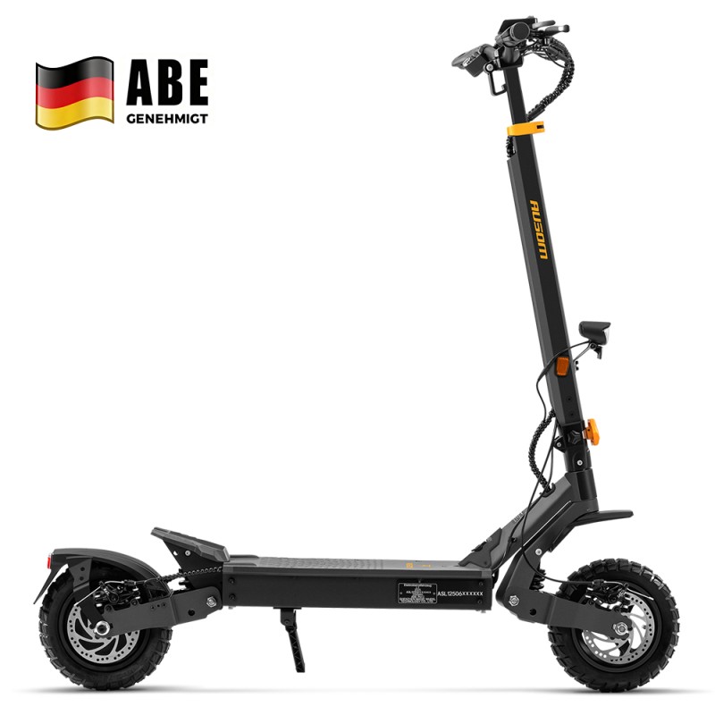 Ausom L1 European Standard ABE Version Gray 48V15 6Ah 500W  Electric Scooter