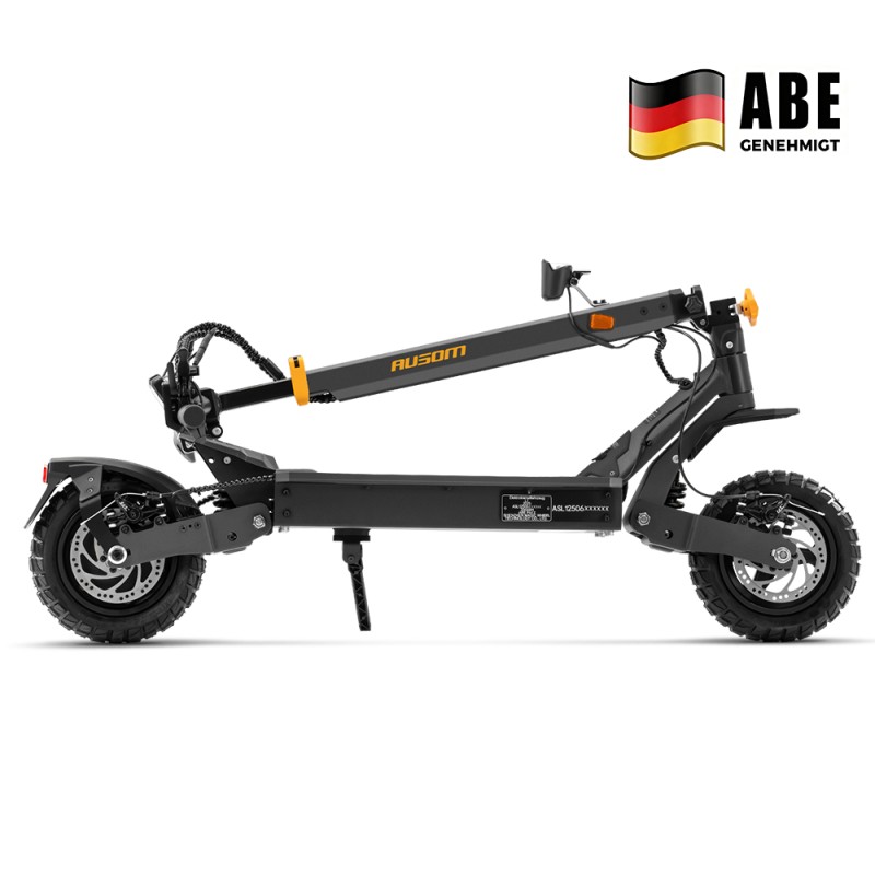 Ausom L1 European Standard ABE Version Gray 48V15 6Ah 500W  Electric Scooter