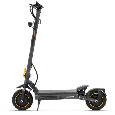 Ausom K20 Pro Elektrische Step, 2 x 1000W Motor, 90km Actieradius, Schijfremmen voor & achter - Donkergrijs