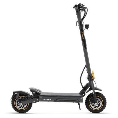 Ausom K20 Pro Elektrische Step, 2 x 1000W Motor, 90km Actieradius, Schijfremmen voor & achter - Donkergrijs