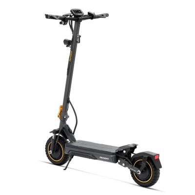Ausom K20 Pro Elektrische Step, 2 x 1000W Motor, 90km Actieradius, Schijfremmen voor & achter - Donkergrijs