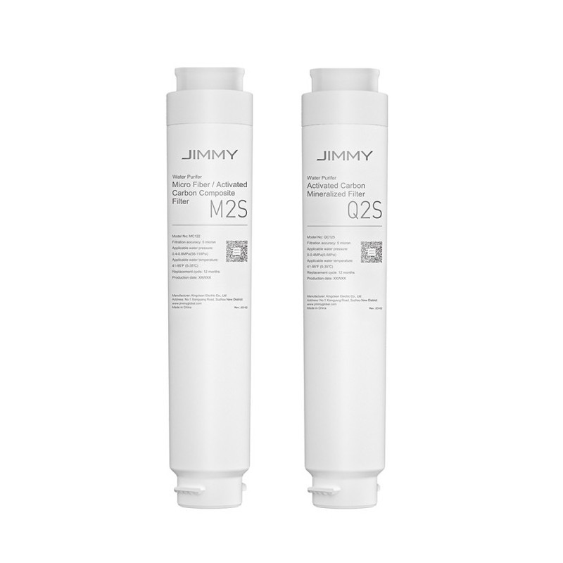 JIMMY M2S + Q2S Filter Vervangingsset - Jaar 2 Onderhoudset voor R9, R9 Pro en M9 Pro, 12 Maanden Levensduur,