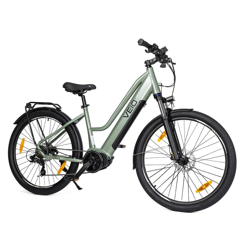 Veio Y1 ST Trekking Bike with 27 5'x17' Frame  250W Mid-Drive Motor  522Wh Battery 