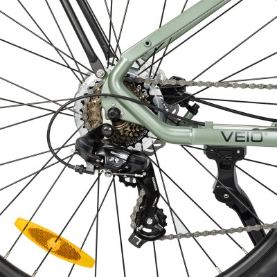 Veio Y1 ST Trekking Bike with 27 5'x17' Frame  250W Mid-Drive Motor  522Wh Battery 