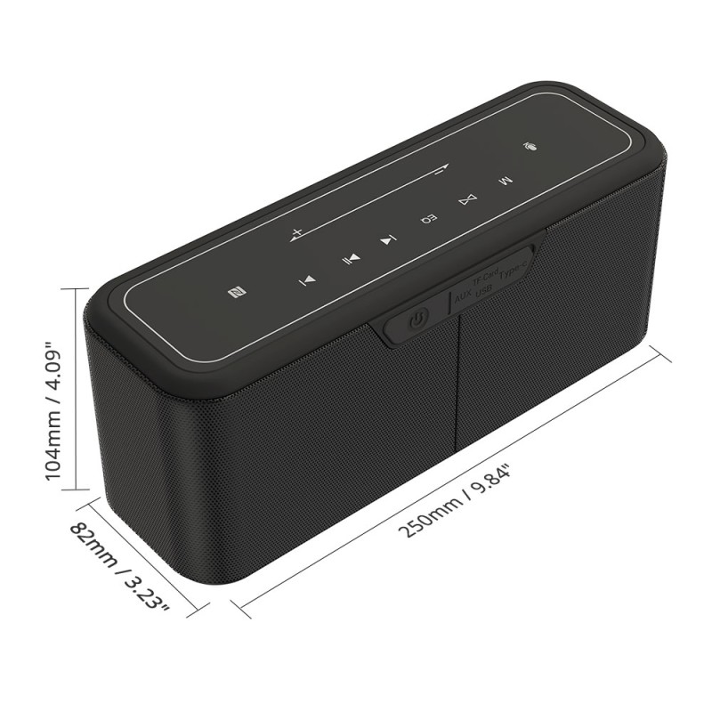 Domowy głośnik Bluetooth Tronsmart Mega Pro 60W - Czarny