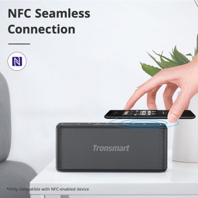 Domowy głośnik Bluetooth Tronsmart Mega Pro 60W - Czarny