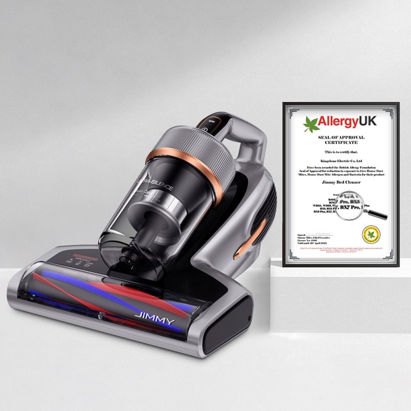 Odkurzacz do materacy Jimmy BX7 Pro, silnik 700W, wyświetlacz LED - Szary