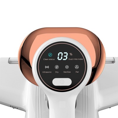 JIGOO J300 matrasstofzuiger met dubbele opvangbak, 13 kPa zuigkracht, huisstofmijtsensor - Wit