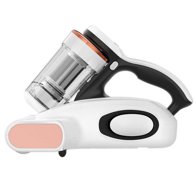 JIGOO J300 matrasstofzuiger met dubbele opvangbak, 13 kPa zuigkracht, huisstofmijtsensor - Wit