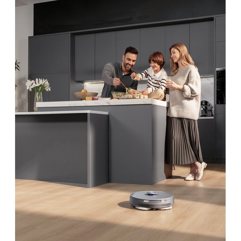 Robot sprzątający Narwal Freo Z10 Ultra ze wysuwany mop, 18000Pa, 6400mAh, Pet Care mode, omija 200+ przedmiotów, ≤55dB- Szary
