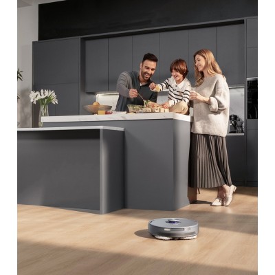 Robot sprzątający Narwal Freo Z10 Ultra ze wysuwany mop, 18000Pa, 6400mAh, Pet Care mode, omija 200+ przedmiotów, ≤55dB- Szary