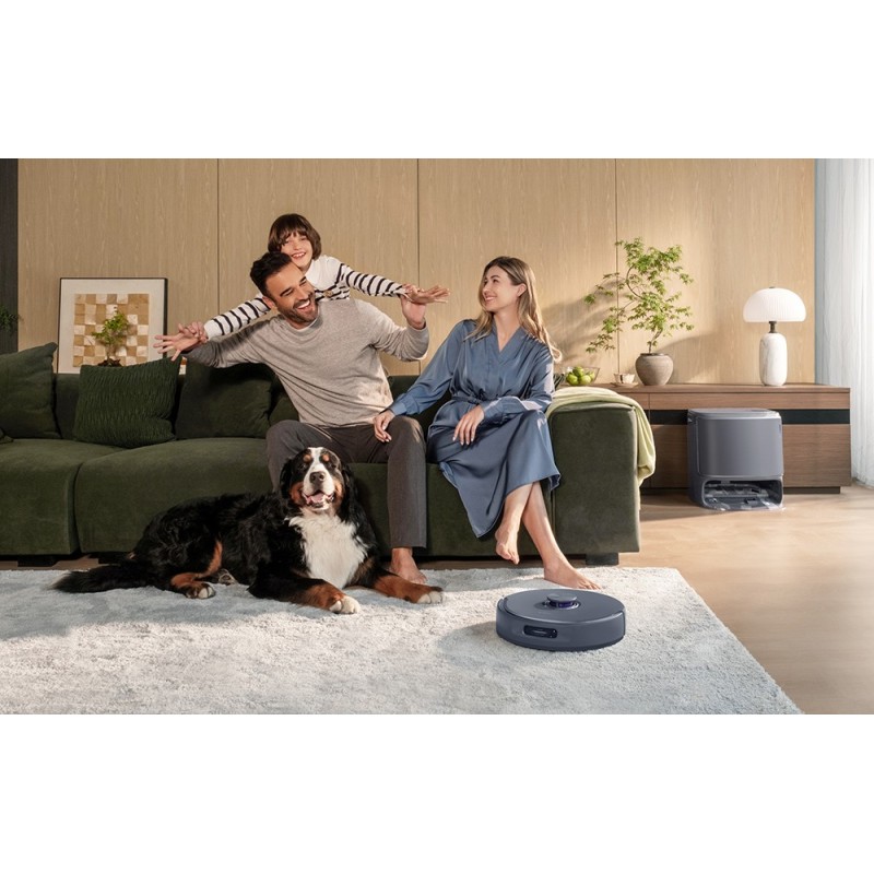 Robot sprzątający Narwal Freo Z10 Ultra ze wysuwany mop, 18000Pa, 6400mAh, Pet Care mode, omija 200+ przedmiotów, ≤55dB- Szary