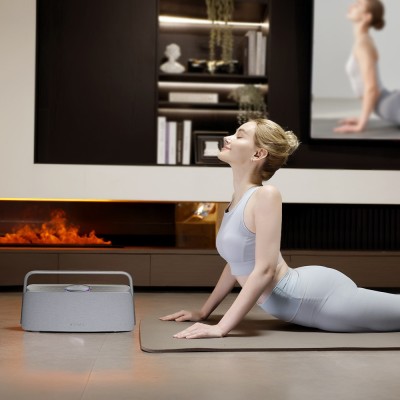 Domowy głośnik audio Tronsmart Fiitune X30, moc wyjściowa 80W, 14 godzin czasu odtwarzania - Szary