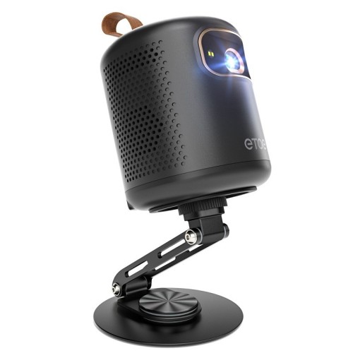 Projektor ETOE Dolphin DLP z 1 sztuką uchwyt biurkowy obrotowy 360°