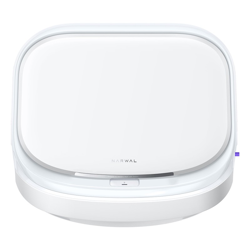 Narwal Freo X10 Pro Robot Vacuum & Mop, moc ssania 11 000 Pa, podwójny mop obrotowy - Biały