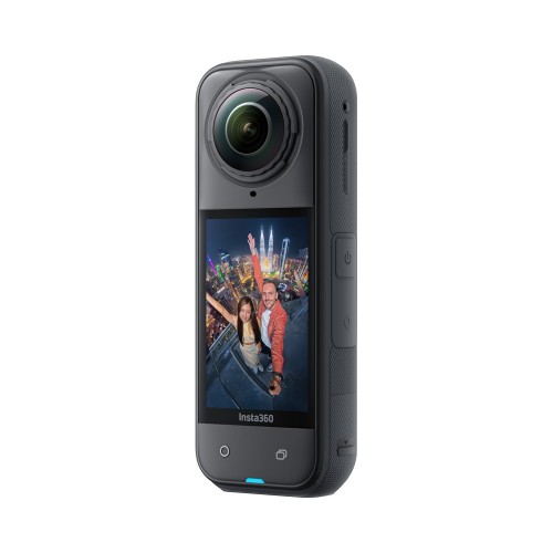 Insta360 X5 kamera sportowa Essentials Bundle, wideo 8K 360°, czujniki 1/1,28″ - Czarny o północy