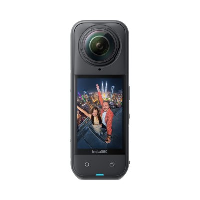 Insta360 X5 kamera sportowa Essentials Bundle, wideo 8K 360°, czujniki 1/1,28″ - Czarny o północy