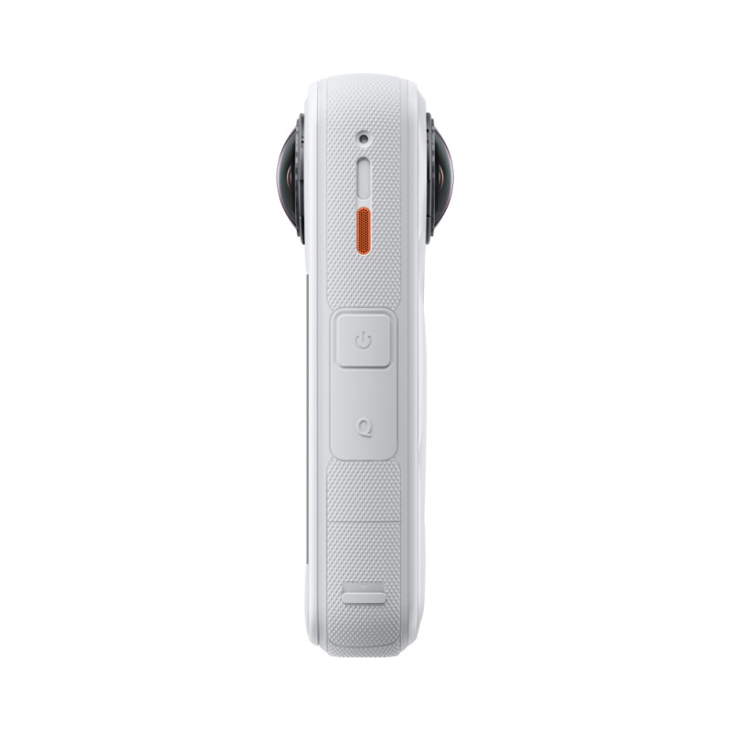 Insta360 X5 kamera sportowa Satin White Limited Edition, wideo 8K 360°, czujniki 1/1,28″