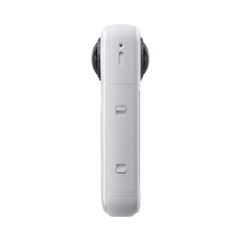 Insta360 X5 kamera sportowa Satin White Limited Edition, wideo 8K 360°, czujniki 1/1,28″