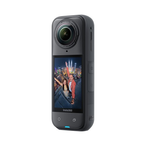 Insta360 X5 kamera sportowa Ski Bundle, wideo 8K 360°, czujniki 1/1,28″ - Czarny o północy 2