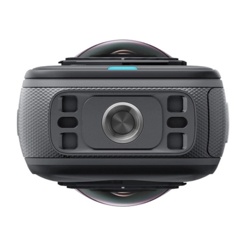 Insta360 X5 kamera sportowa Snowboard Bundle, wideo 8K 360°, czujniki 1/1,28″ - Czarny o północy