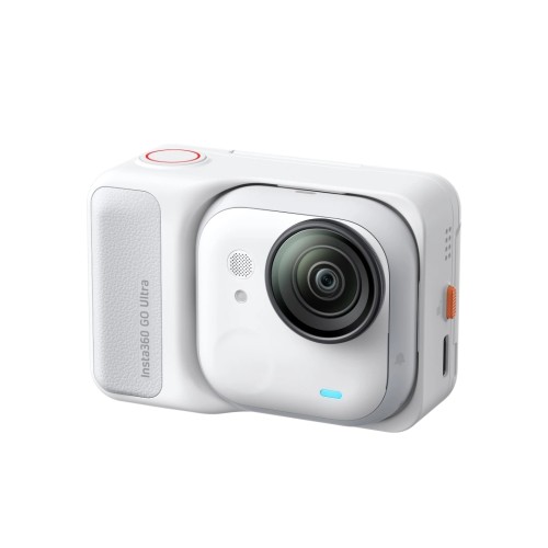 Insta360 GO Ultra kamera sportowa Standard Bundle, układ AI 5 nm do wideo 4K60fps, czujniki 1/1,28″ - Arktyczna biel 2