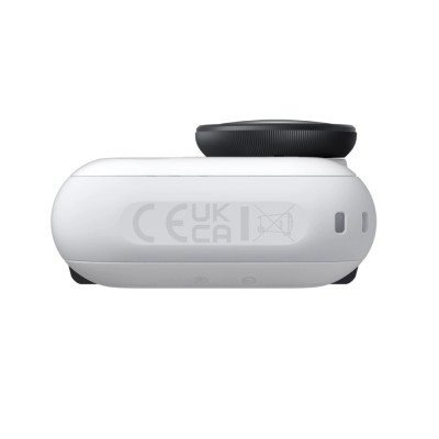 Insta360 GO Ultra kamera sportowa Creator Bundle, układ AI 5 nm do wideo 4K60fps, czujniki 1/1,28″ - Arktyczna biel