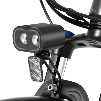 Touroll Urbano 3 Elektrische Fiets, Middenmotor met 70Nm koppel, 120km actieradius - Grijs