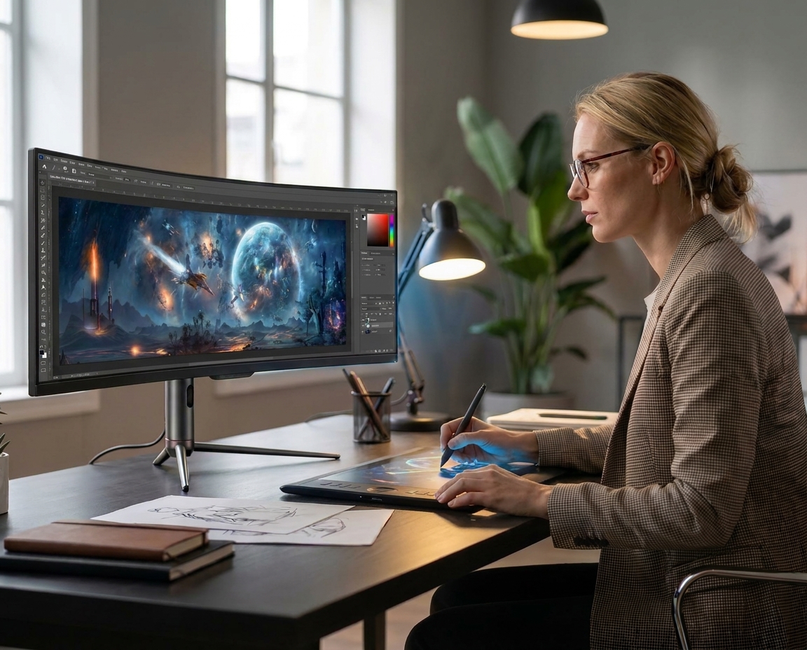 TITAN ARMY C49C1S Ultrabrede gamingmonitor